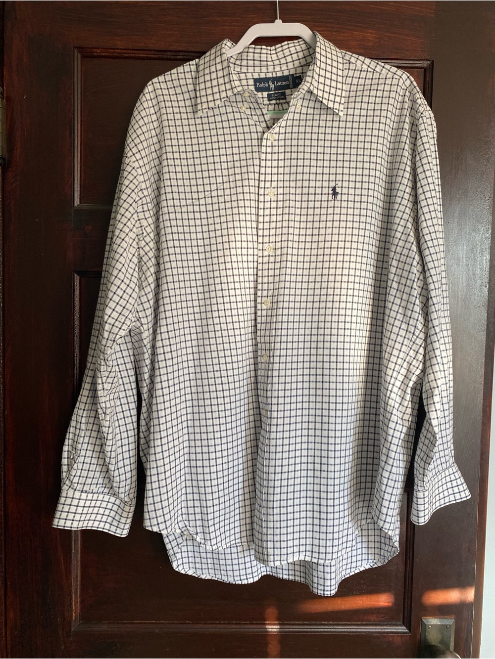 Vintage Ralph Lauren "The Blaire" Plaid Button Down Shirt XL